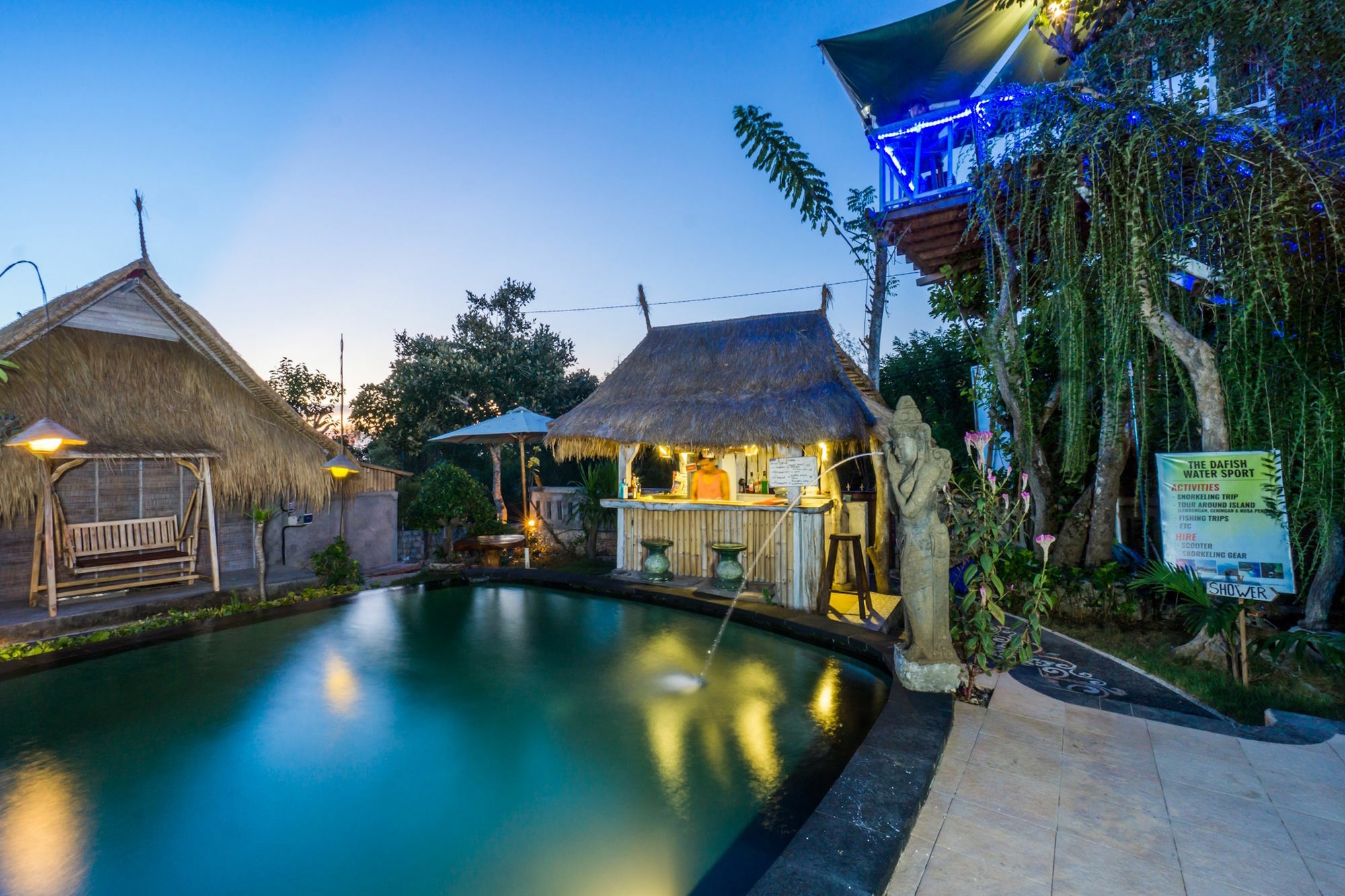 Hotel The Dafish Ceningan Ceningan Island Exterior foto